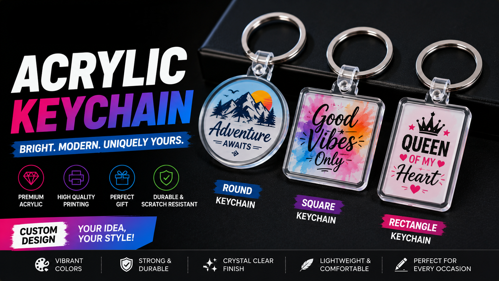 Acrylic Keychain